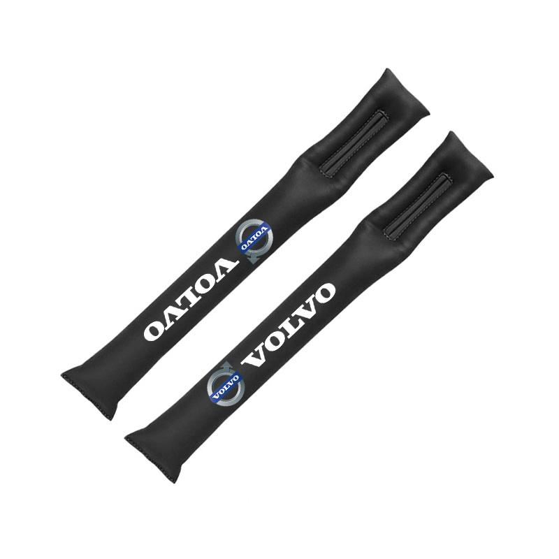 2Pcs Car Seat Gap Filling Strip Leather Soft Leak Proof For Volvo V60 V40 XC90 S60 C30 V50 V70 S90 AWD Car Interior Accessories