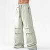 Men's Ice Silk Lightweight Loose Fit Outdoor Pants for Summer Hiking and Travel