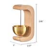 Suction Door Type Solid Wood Wind Chime Count Magnetic Hangable Entry Door Bell Vintage Door Bell Hanging Ornament Home Decor