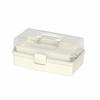 Plastic 3 Layer Storage Box Portable Tackle Box Durable Multipurpose Storage Box  Workspace Storage