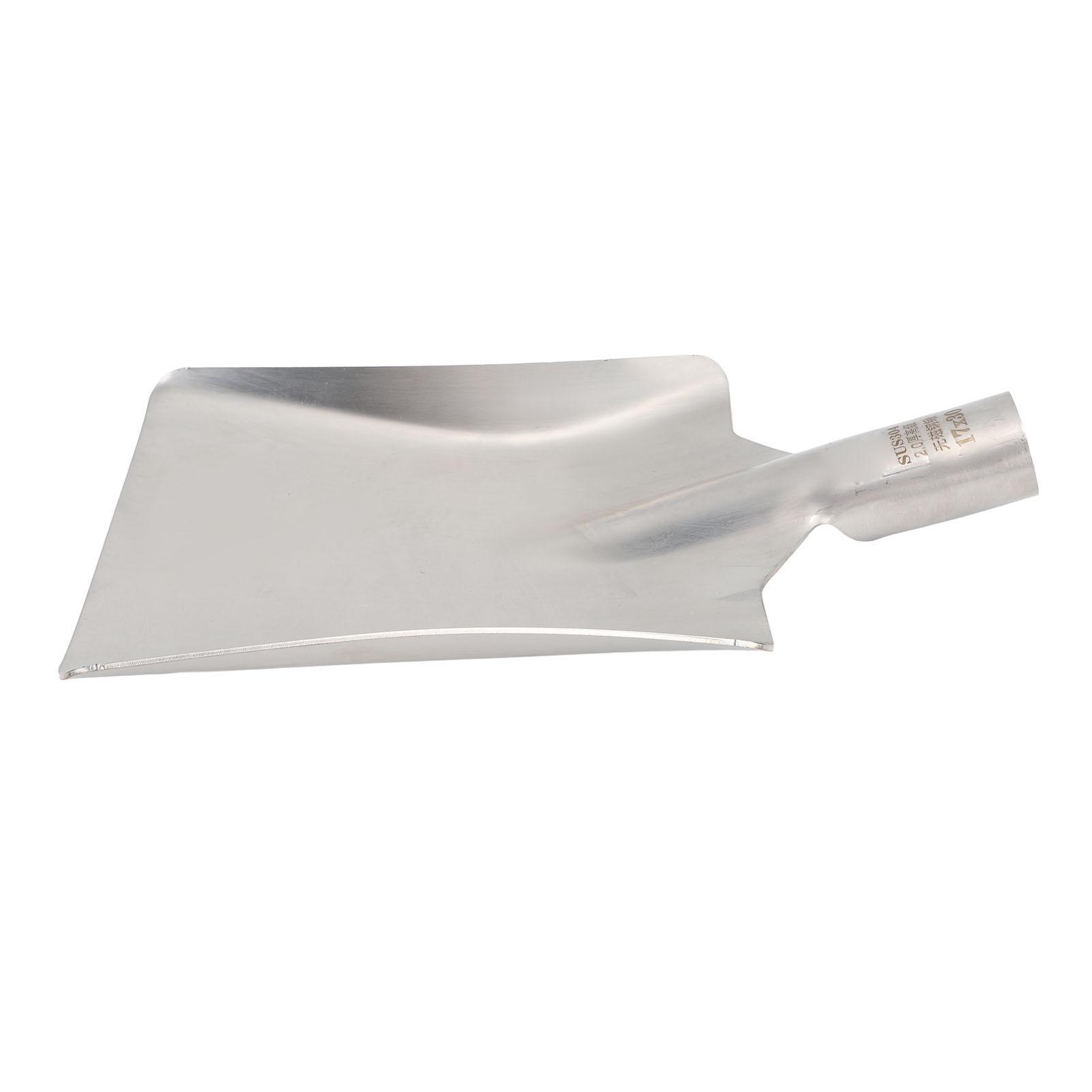 Cooking Shovel Head 304 Stainless Steel Spatula Head Kitchen Cookware for Canteen Restaurant