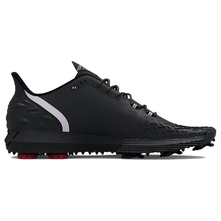 Under Armour HOVR Drive 2 Wide Golf Shoes Black Low Top Men Sneaker 3025078-001