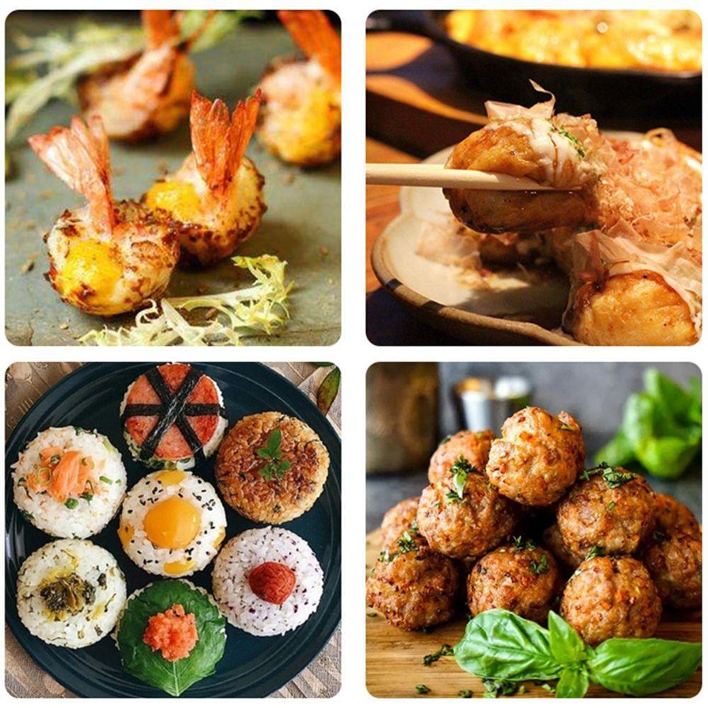 14 Fächer Küche Kochen Waffelform N1N Takoyaki-Maker Kochgerät Takoyaki-Pfanne Kochgeschirr