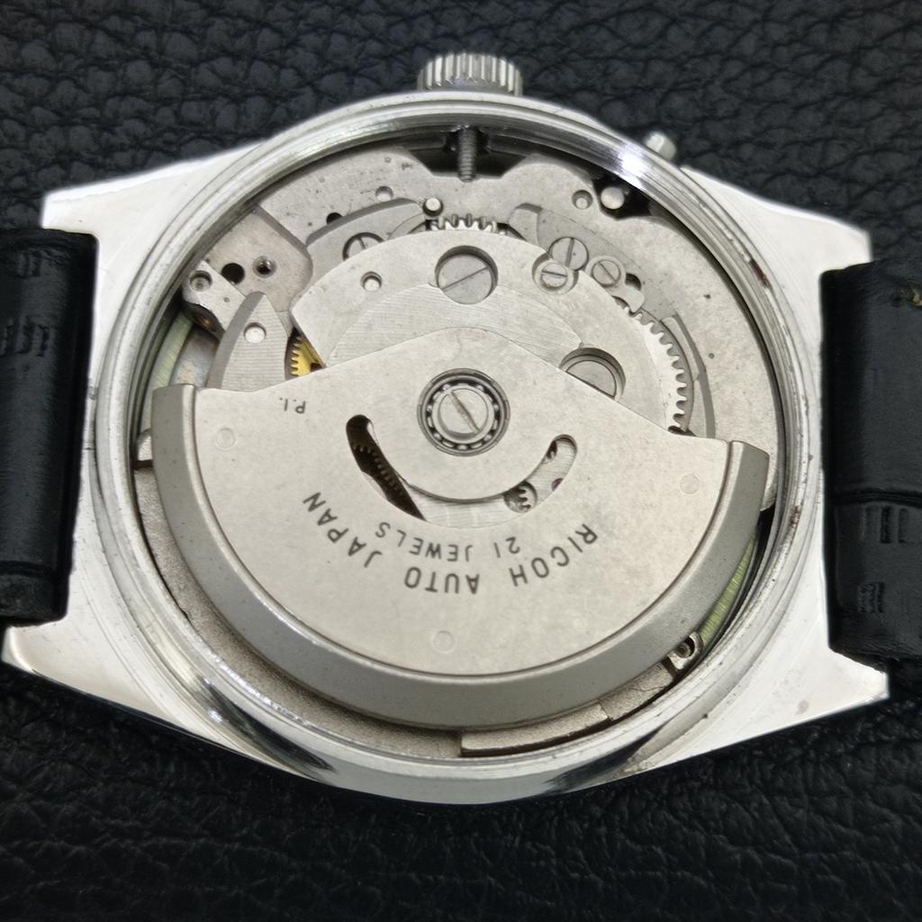 VINTAGE RICOH R31 AUTOMATIC JAPAN MENS ORIGINAL DIAL WATCH a707989-1