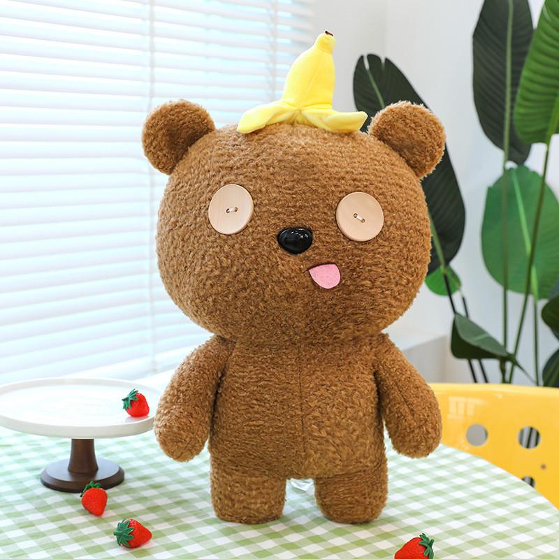 Kuscheliger Tim Bär Plüschtier für Kinder Weiches Cartoon-Tier Geschenk
