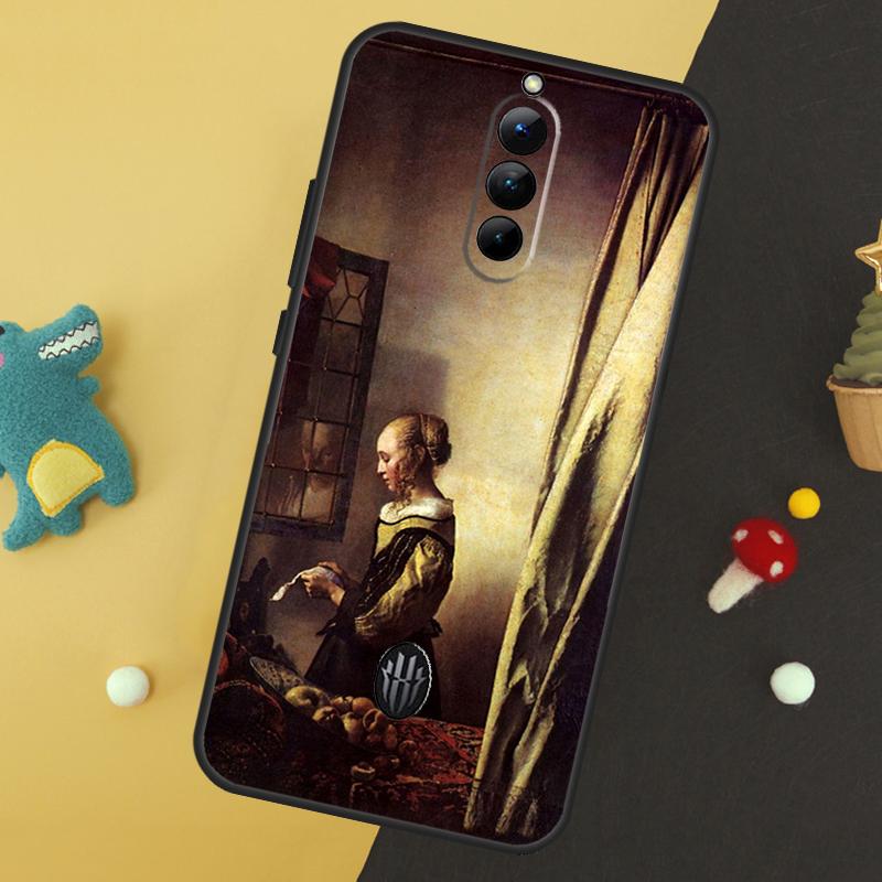 Johannes Vermeer Case For ZTE Nubia Red Magic 8 8S 9 Pro Plus RedMagic 6 7 Pro 6S 7S Pro 5S 6R 5G Back Cover