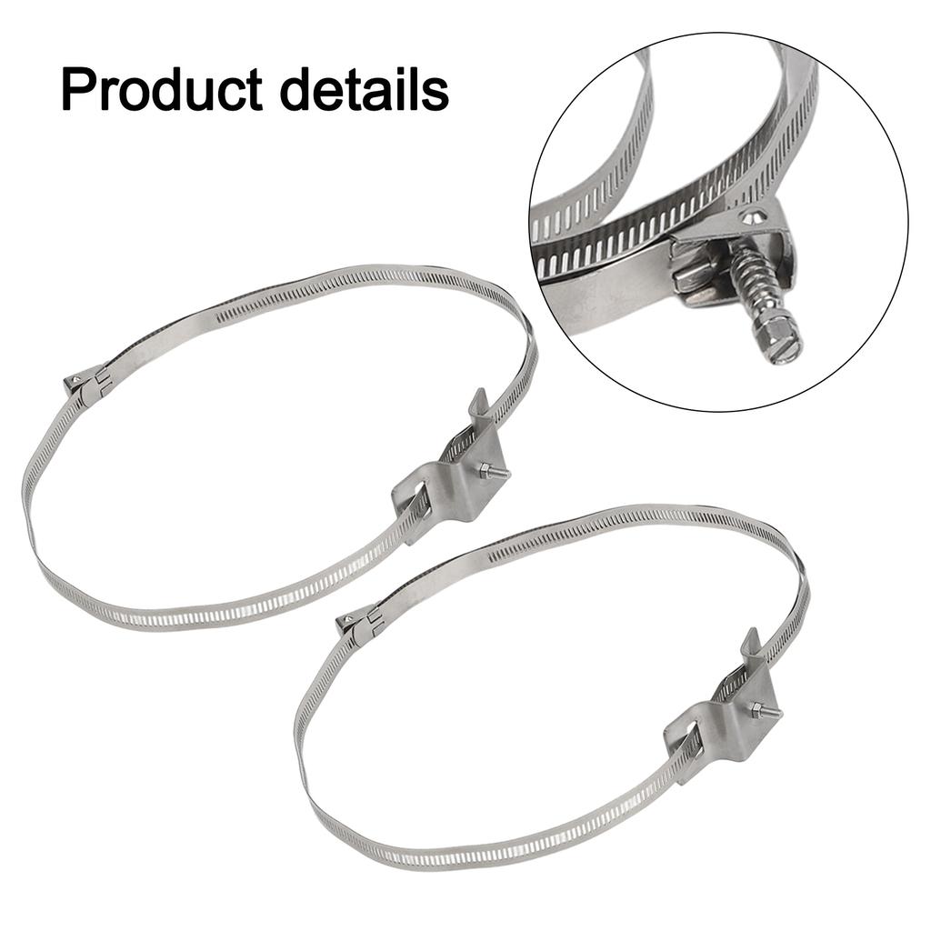 Cylindrical Compatibility Adjustable Sign Holder Adjustable Size For Posts Installation Of Road Signs For Utility Poles