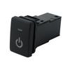High Quality LED Push Button Switch for Toyota Vehicles with Blue Light