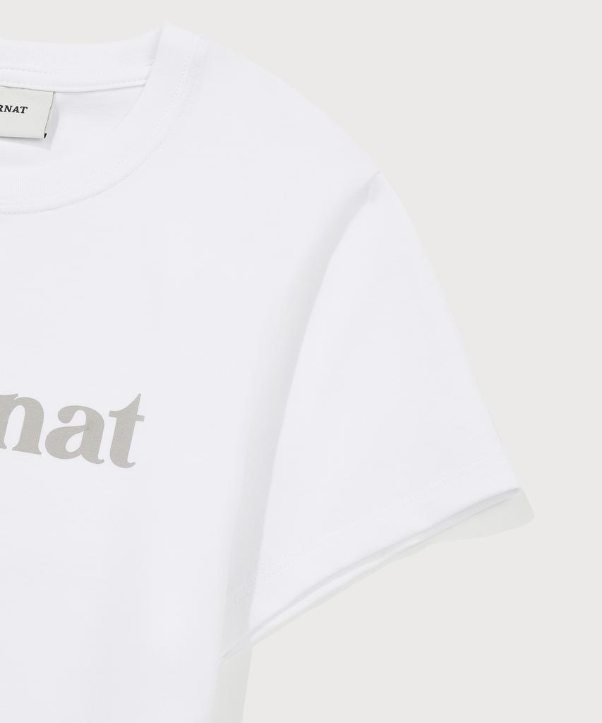 COVERNAT WOMAN Baby Fit Logo T-Shirt White