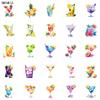 10 30 50Pcs Cartoon Cocktail Drinks Stickers Kawaii Mojito Aesthetic Diy Kid Travel Luggage Fridge Decal Graffiti Sticker Pack