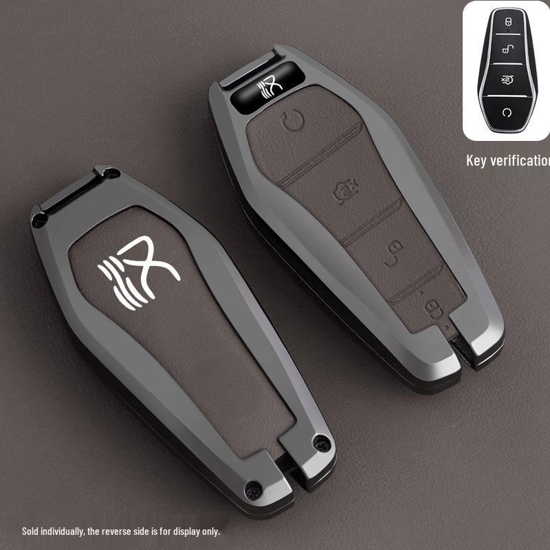 BYD Han Key Case: Metal Shell for Han DMI, Han EV, Qin, Yuan, Song PLUS, Tang