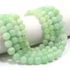 1 Strand 6 8 10mm Natural Stone Beads Green Jade Round Loose Gemstone Beads For Jewelry Making DIY Bracelet Necklace Accessories
