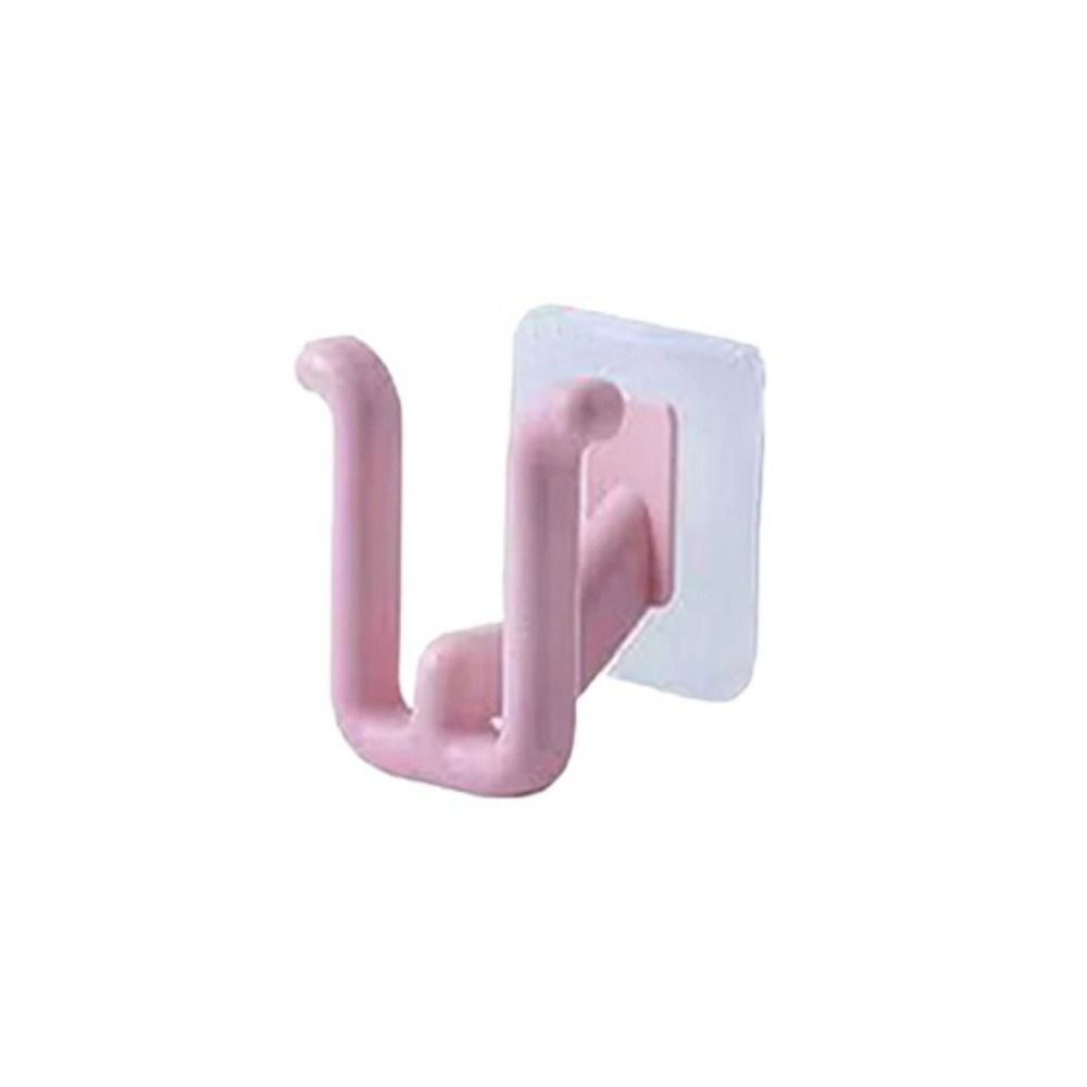 5pcs Acrylic Slipper Rack Wall-mounted Shoe Drying Rack Creative Slipper Hook  Bathroom