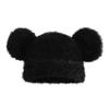 Furry Cartoon Bear Hat with Lovely Ear for Outdoor Sports Furry Hat with Ear Oversized Headgear Hat for Winter