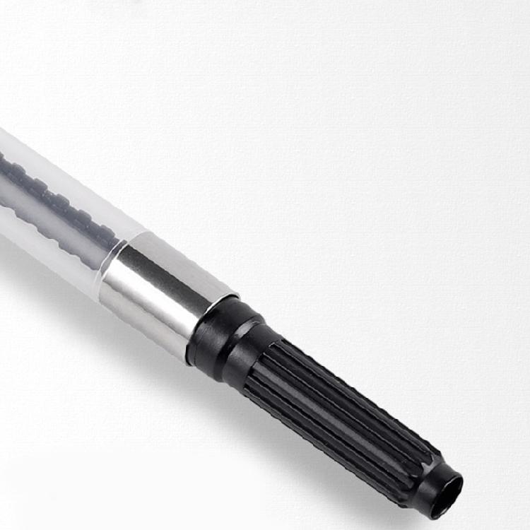 10Pcs/pack Standard Fountain Pen Converters Spirals Rotation Loading System Metal Collar Vacuum Sealed Ink Cartridges