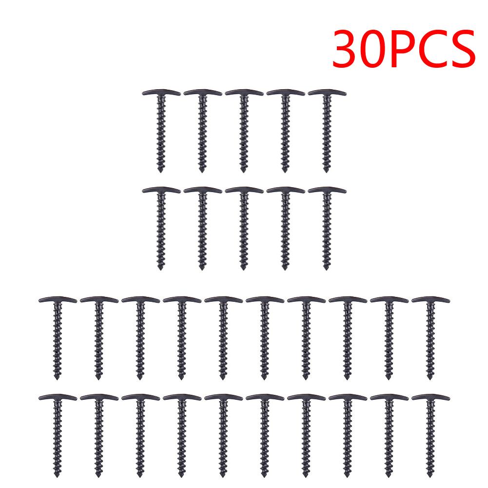 Screw Anchor Stakes Hiking Tent Stakes Pins Outdoor Camping Peg Ground Nails Spiral Plastic Fixing Supplies