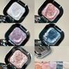 Diamond Highlighter Single Color Eyeshadow with Fine and Sparkling Shimmer, Applies Evenly and Richly, Waterproof Eyeshadow, Soft Texture Eye Makup