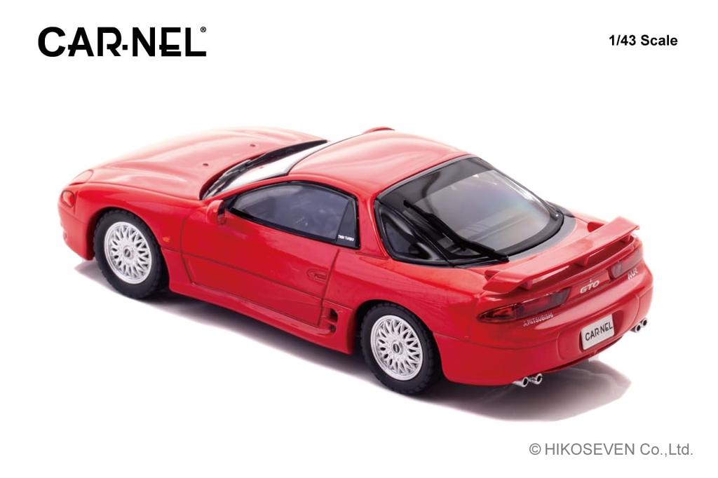 CARNEL 1/43 Mitsubishi GTO Twin Turbo MR (Z15A) 1994 Passion Red Completed Product CN439401