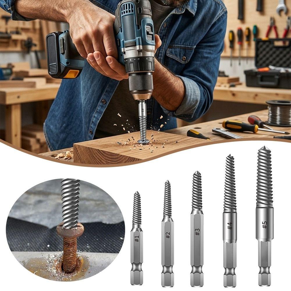 Unscrewing and Disassembling Tool Broken Wire Extractor Multifunctional Extractor Hexagonal Shank