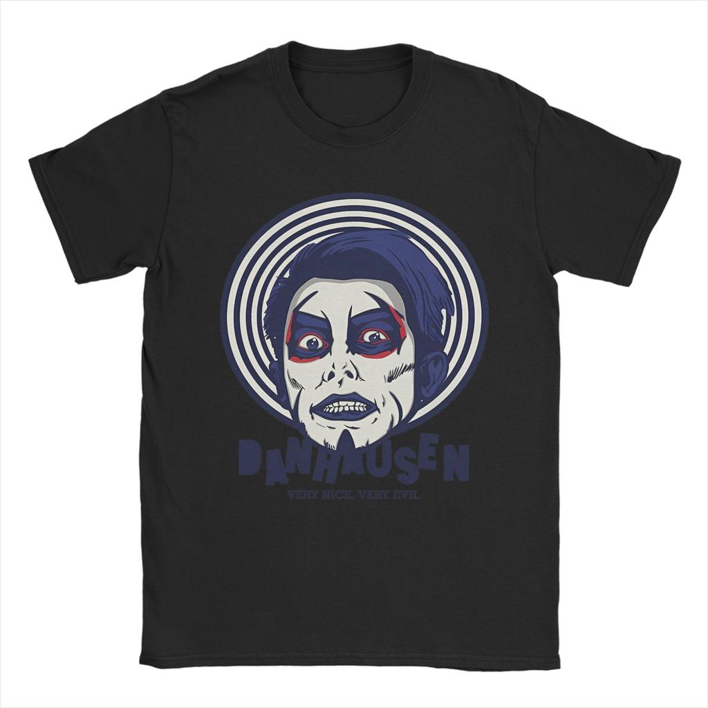 Men Danhausen Very Nice Very Evil T Shirt  Cotton Clothes Hipster Short Sleeve Round Collar Tees Gift Idea TShirt