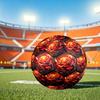 1 szt. Różowy Rozmiar 5 Piłka Nożna Profesjonalna Lekka Wytrzymała Mecz Trening Piłka Piłka do Sportów Wewnętrznych i Zewnętrznych Piłka Treningowa y53