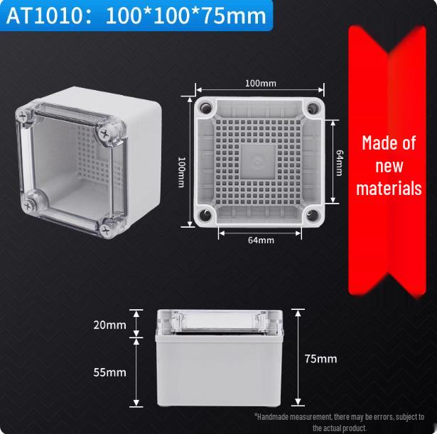 AG Type Waterproof Plastic Junction Box for Outdoor Power Buttons & Terminal Processing