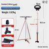 Compact Aluminum Trekking Pole: Outdoor Foldable, Multi-Functional, for Climbing and Hiking.