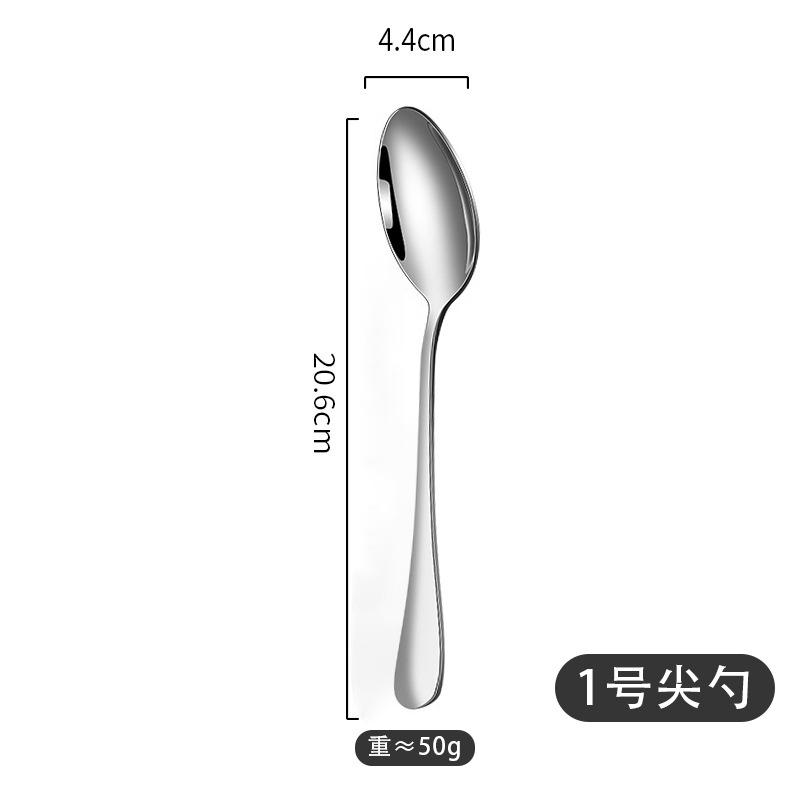 Stainless Steel Cutlery, Western- Steak Knife, Fork, And Spoon