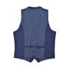 Lambretta Mens Spencer Self Check Slim Tailored Waistcoat