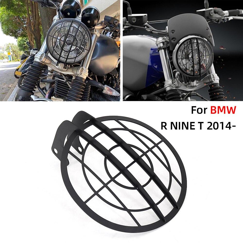 

REALZION для BMW RNINET мотоциклетная фара защита передней фары защитная решетка крышка R NINE 9 T NINET 9T R9T Racer Pure Urban