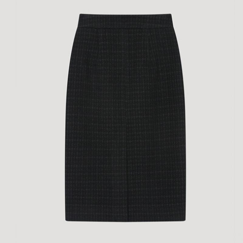  She S miSS  Wool Tweed Skirt SwwSko41700 Bk