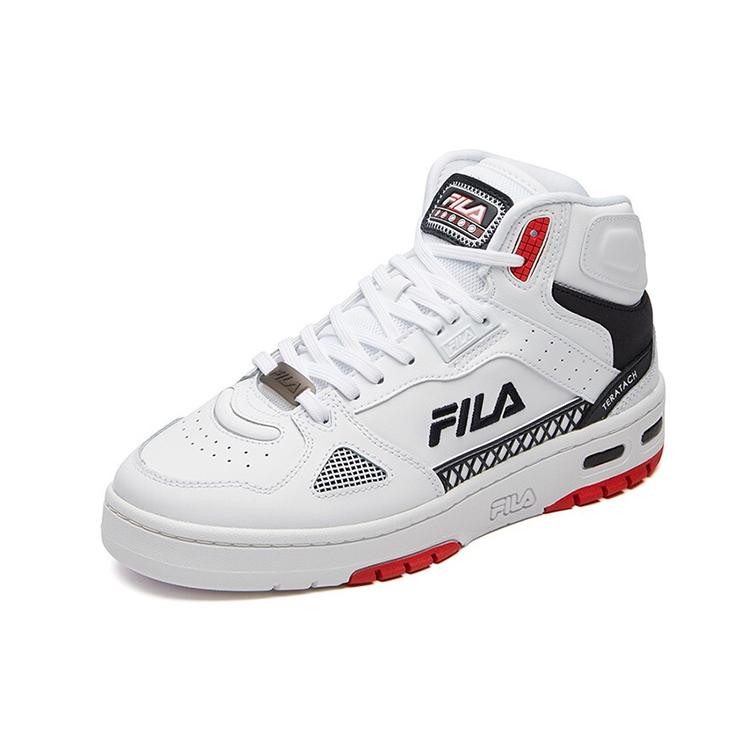 FILA Teratach High Top White/Red/Black Women's F12W111211FWN