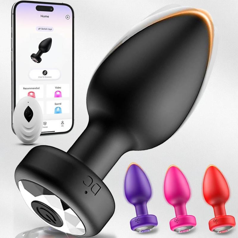 Wireless Remote 10 Frequency Anal Vibrator Adult Masturbation Butt Plug Intimate Massage Sex Toy Adult Supplies Anal Plug 18+