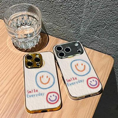 Bunte galvanisierte Glas-Handyhülle für iPhone 17 16 15 14 13 12 11 Pro Max Plus 16E 17Air Abdeckung