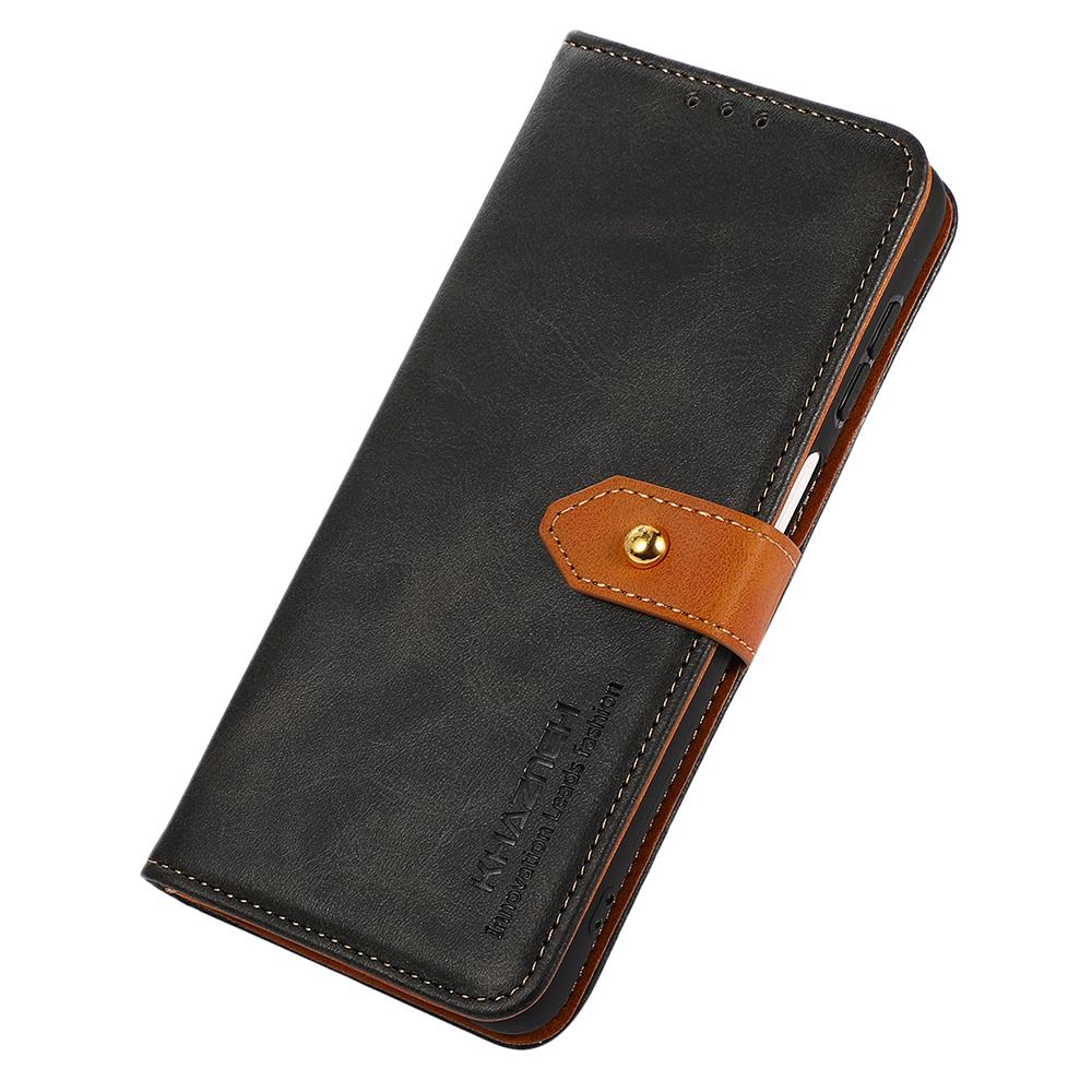 KHAZNEH For Xiaomi Redmi 13C 4G/13C 5G/Poco C65 4G/Poco M6 5G/13R 5G Case PU Leather Fully Wrapped Phone Cover
