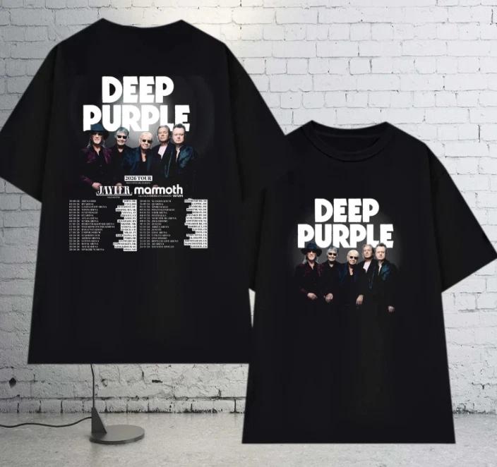 Deep Purple World Tour 2026 Rock Band Fan Gifts Unisex T-Shirt M