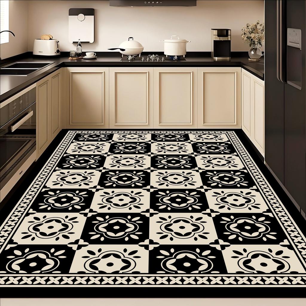 Diatomaceous earth doormat simple and elegant non-slip and wear-resistant absorbent and stain-resistant cuttable