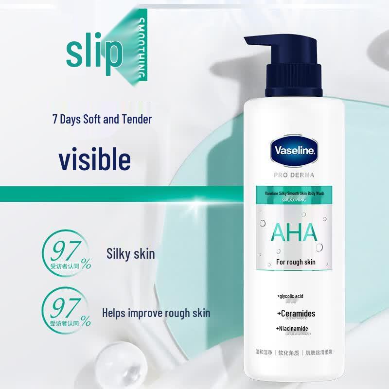 Vaseline Fruit Acid Smooth & Moisturizing Shower Gel