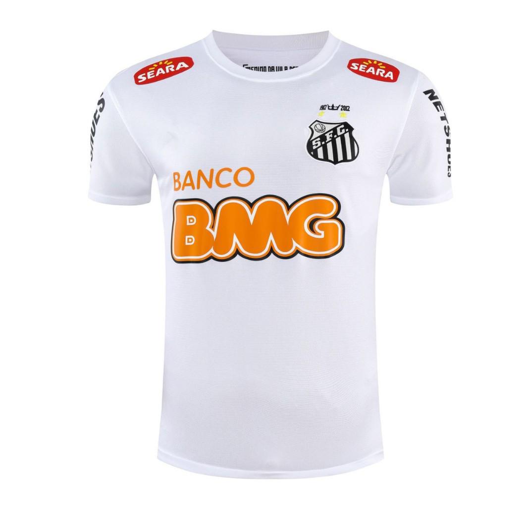 1213 Santos Trikot Heim/Auswärts Retro - Nummer 11 Neymar XX-Large orange