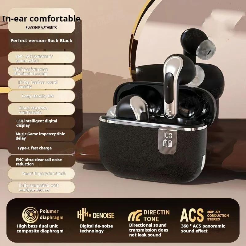 Bluetooth Earphones TWS HIFI Mic Headset Wireless Earbuds Sports Headphones LED Display Gaming Accessories