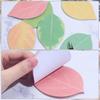 New DIY Leaf Sticky Notes Self-Adhesive 25 Sheets/Book Leaf Paper Pad Plant Leaf Stickers