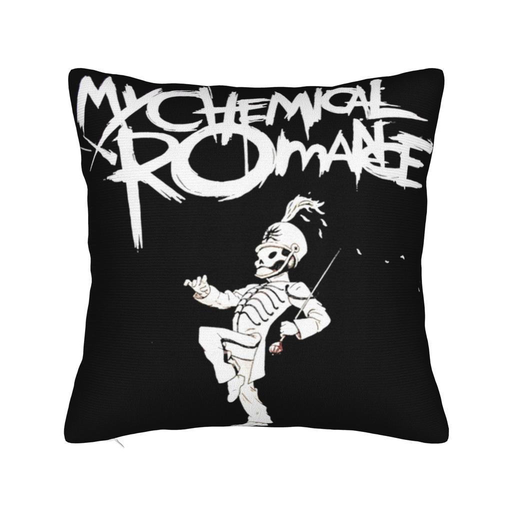 My C-Chemical R-Romance Pillow Cover  Soft Cushion Cover Cute Funny Pillow Case For Sofa Home Decoration