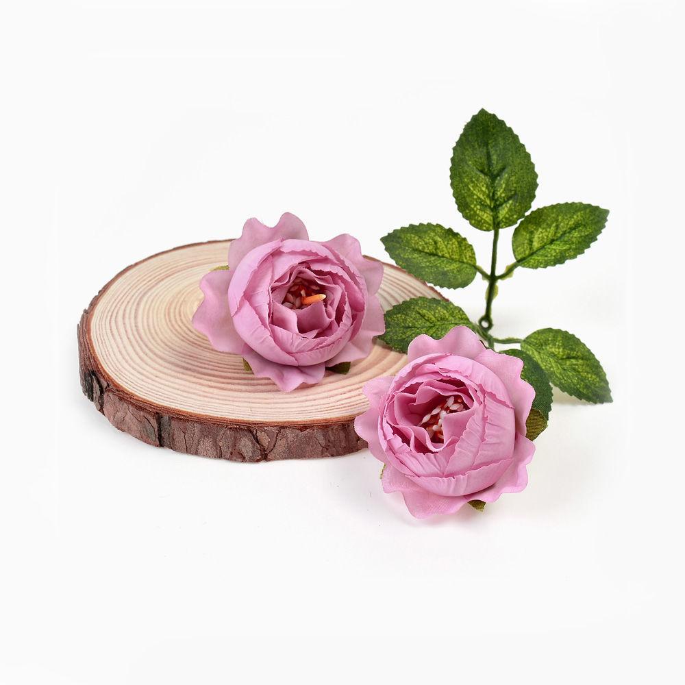 5/10/20PCs Rose Artificial Flowers Head Silk Fake Flowers For Home Decor Christmas Party Wedding Decoration DIY Wreath Accessories