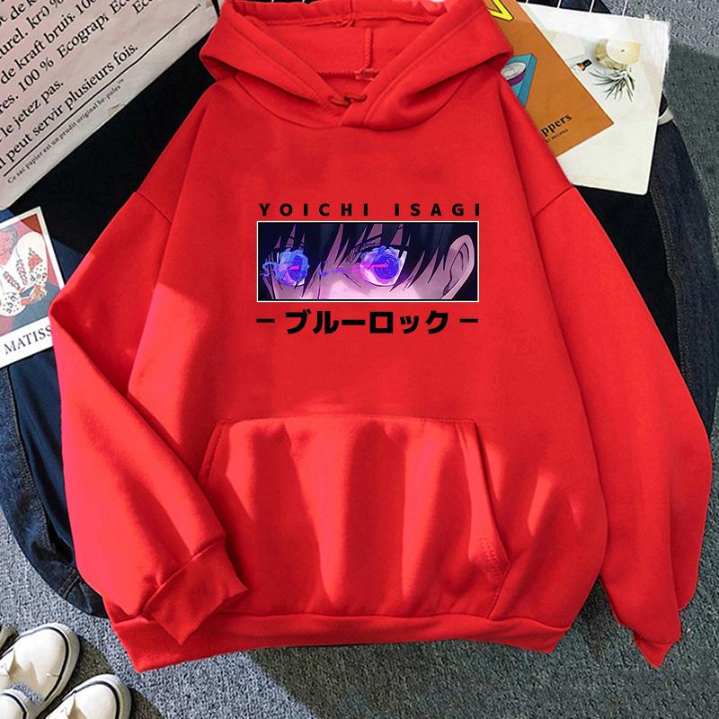 

Autumn/Winter Japanese Anime Blue Lock Isagi Yoichi Printed Cotton Men s Loose Warm Couple Casual Dalian Hoodie Top Hoodies 3XL