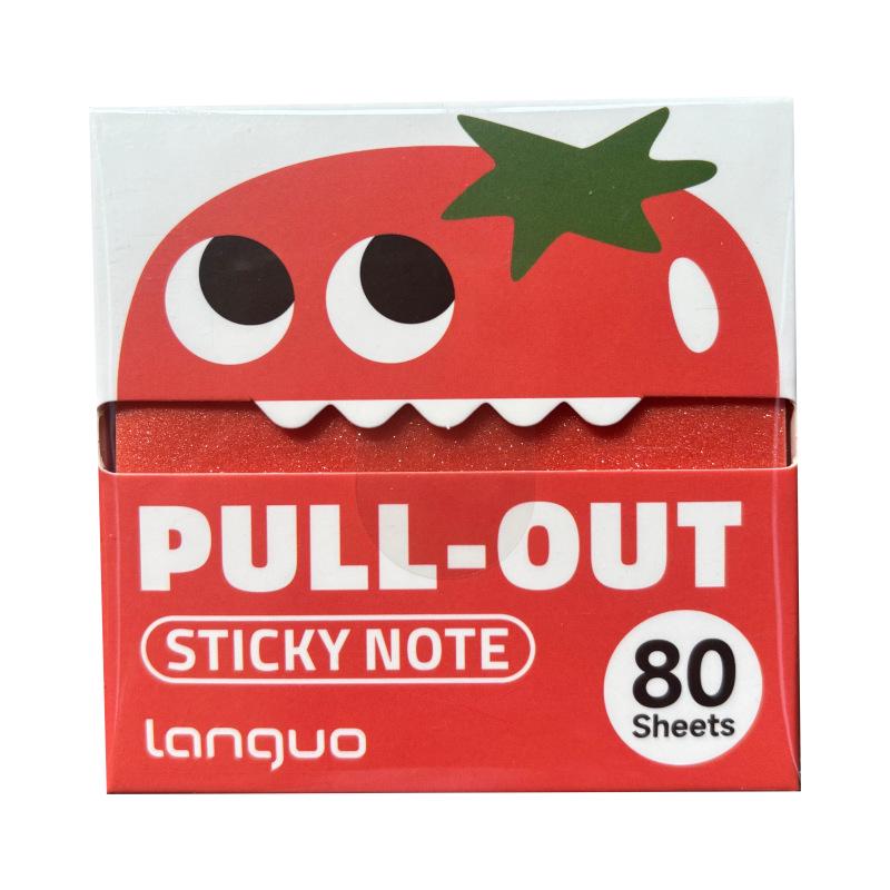 Blue Fruit Fun Tomato Extract Transparent Pearlescent Sticky Notes – High-Value, Student-Friendly.