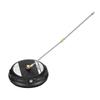 15" Pressure Washer Surface Cleaner 3000 Max PSI Plastic 2 Extended Wands