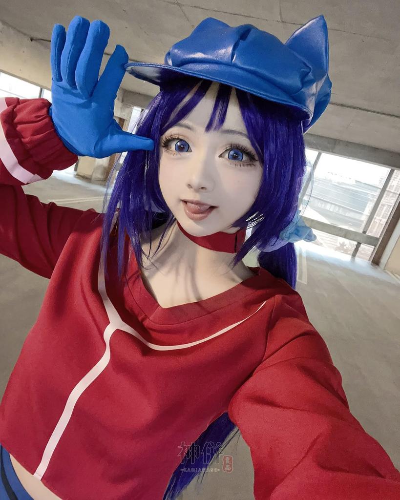 Cappy Cosplay Costume with Cool Adult School Event Stage Outfit with Size [Excellent Quality] Wig, Mita, Costume, Festival, Costume, (Cappy Wig, M)