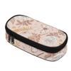 Pen Case Secure Zipper High Capacity 300D Polyester with Mesh Divider Pen Holders and Spacious Main Compartment for Classroom Use