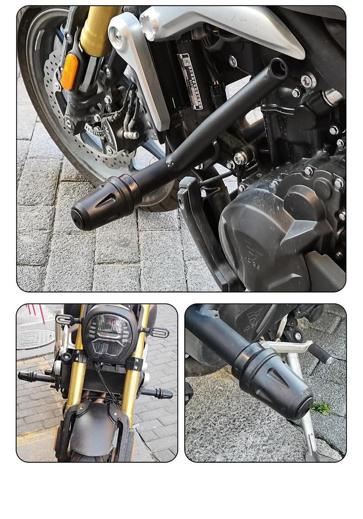 Wuji 500AC Motorcycle Front Bumper Racing Guard Modification Anti-Fall Bar