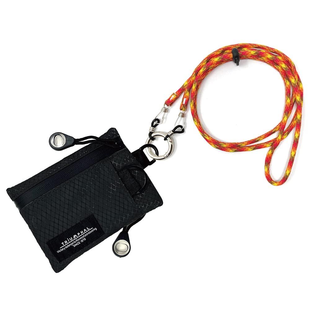 

TRIUMPHAL and Key Coin Card Glasses Orange Men s Women s Case, Case, Case, Mask, Strap, (gskp-001e)